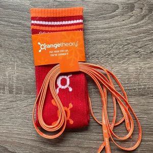 Orange Theory Socks and Shoelaces